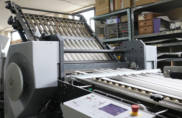 木戸製本所　折り機